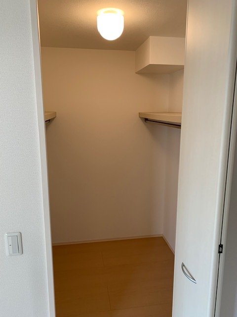 収納　ウォークインクローゼット付で収納たっぷり