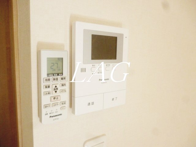 セキュリティ　モニター付インターホンです。