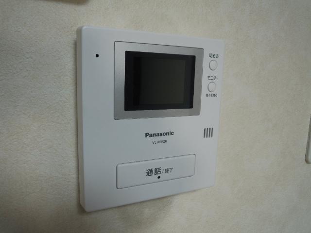 セキュリティ　カメラ付インターホン（イメージ）
