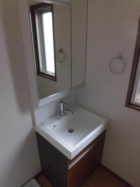 洗面設備　他号室　同施工参考写真