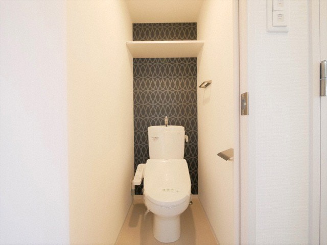 トイレ　ゆったりとした空間のトイレです