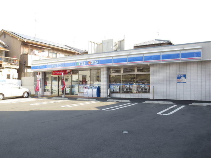 コンビニ　ローソン　松原阿保４丁目店（コンビニ）まで5m