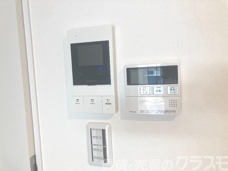 セキュリティ　来訪者が確認できるモニターホン♪