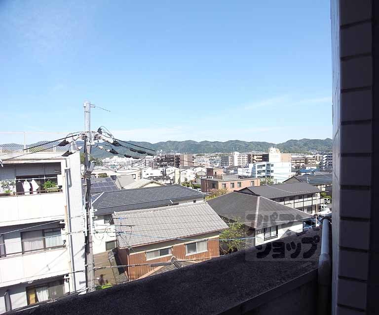 眺望　４０１号室からの風景。