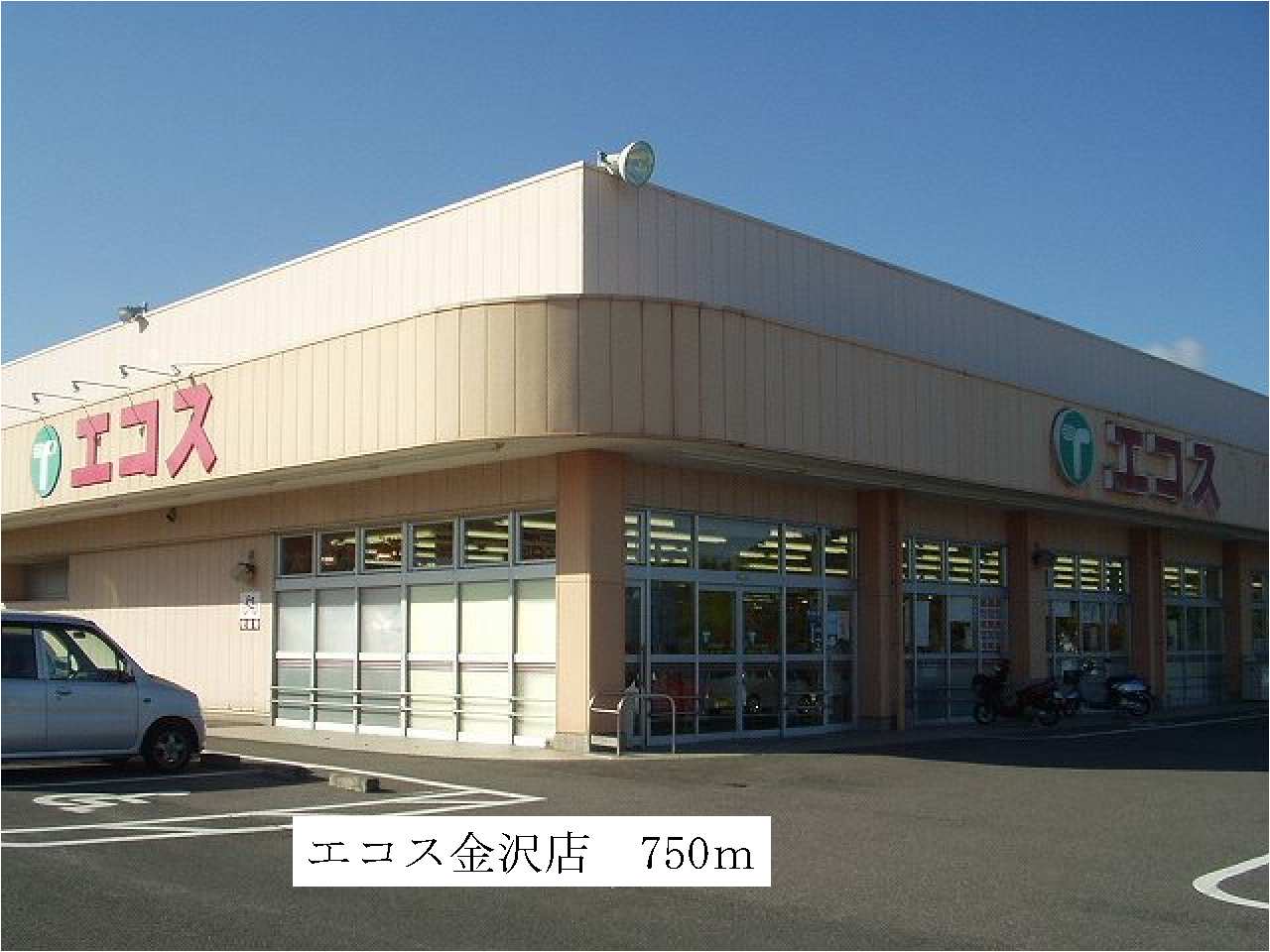 スーパー　エコス金沢店（スーパー）まで750m