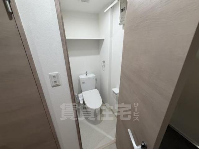 地下鉄谷町線 文の里駅 徒歩3分 10階建 築1年のトイレ写真