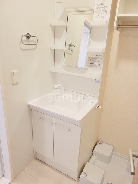 洗面設備　洗面台です。