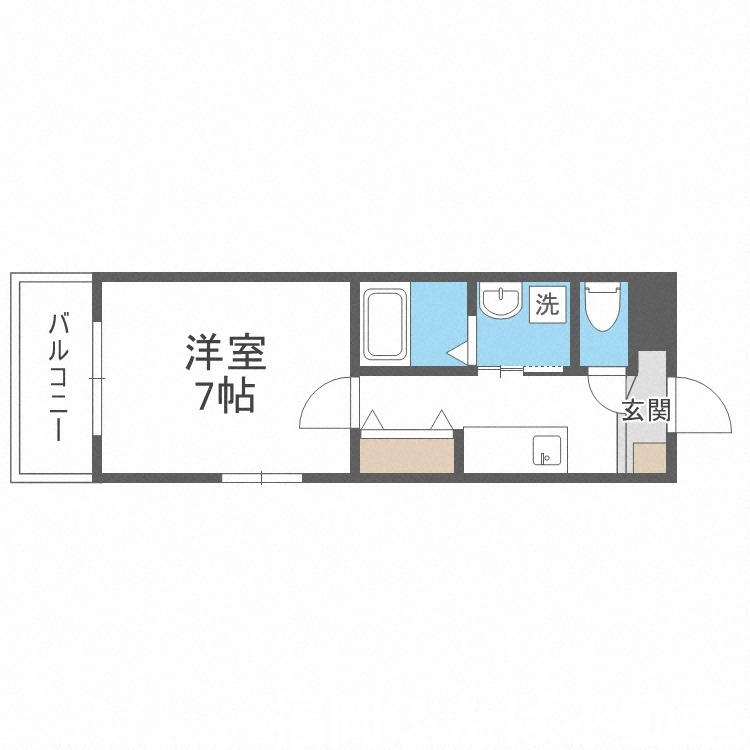 LIFEFIELD諸岡の間取り写真