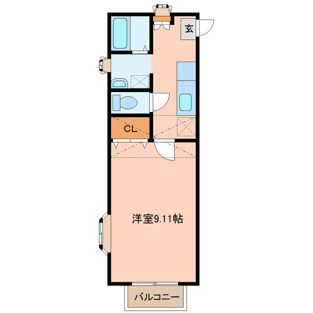シエル荒井I番館の間取り写真