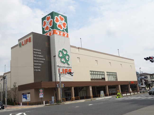 スーパー　ライフ夙川店（スーパー）まで335m