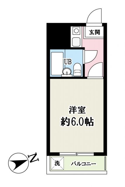 フラット高井戸の間取り写真