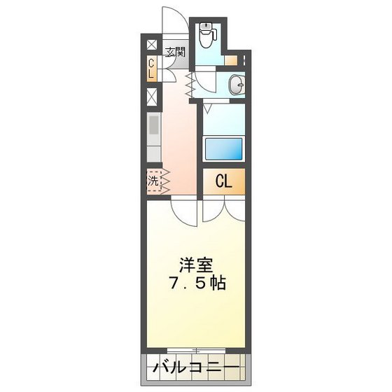 アンオゥル鵜の森の間取り写真