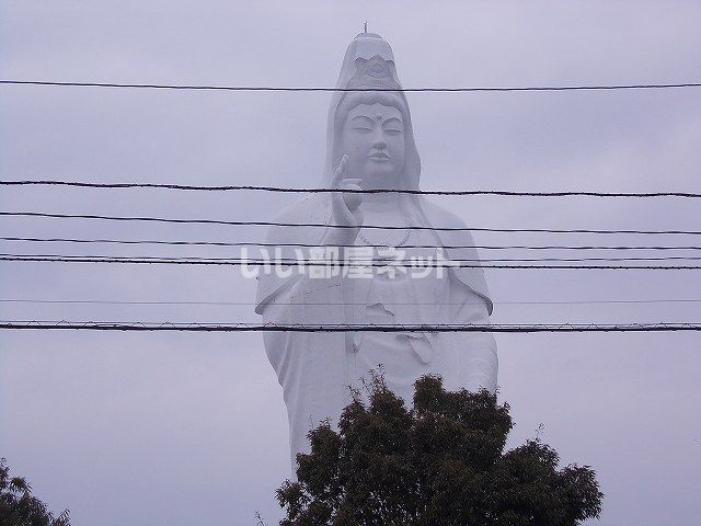 その他　仙台天道白衣大観音（その他）まで1348m