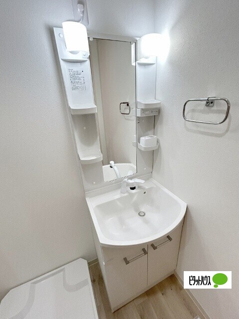 洗面設備　同社施工写真