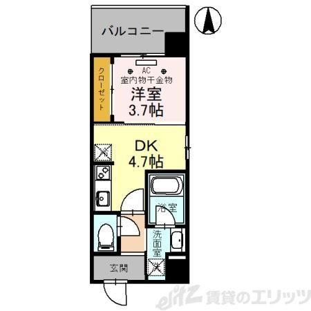 EL-Sia Shin-Osakaの間取り写真