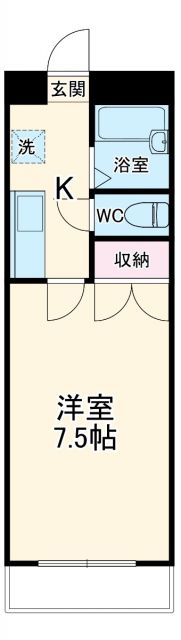 シャルマン草加IIの間取り写真