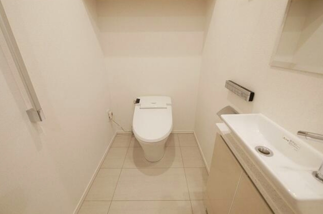東京メトロ副都心線 東新宿駅 徒歩3分 32階建 築15年のトイレ写真