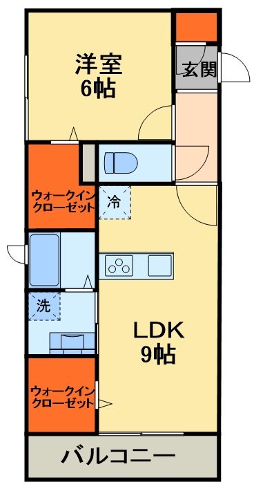 ソレイユハイツ三郷中央の間取り写真