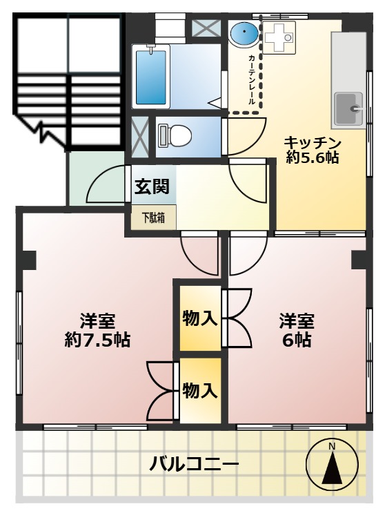 川上ビルの間取り写真