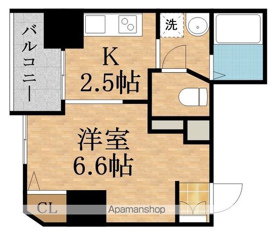 ＪＲおおさか東線 城北公園通駅 徒歩14分 12階建 築8年の間取り写真
