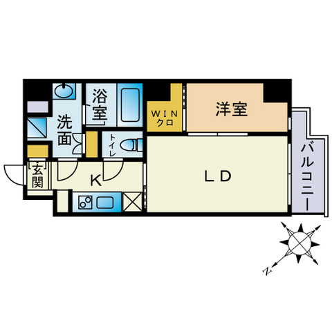OAK VILLA CIERO南福岡の間取り写真