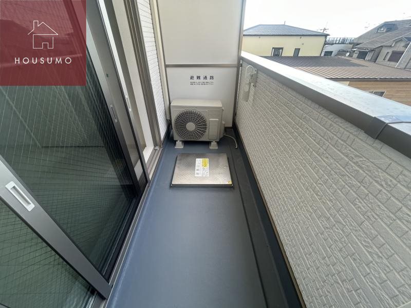 バルコニー　バルコニー付きです