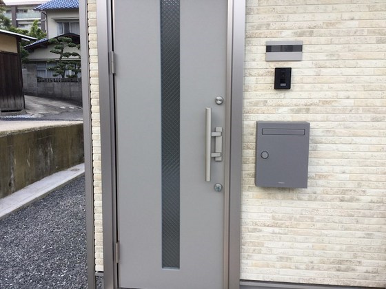 中庄テラスの玄関写真