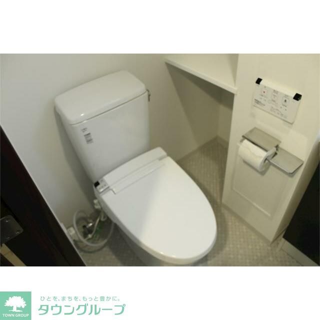 都営大江戸線 若松河田駅 徒歩2分 14階建 築9年のトイレ写真