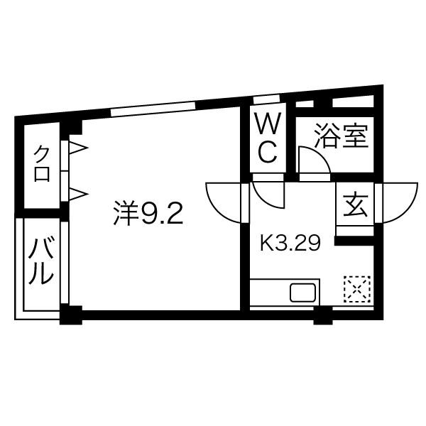 グルパ住吉大社の間取り写真