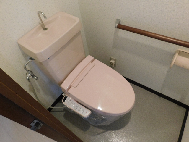 ＪＲ関西本線 高井田駅 徒歩7分 8階建 築33年のトイレ写真