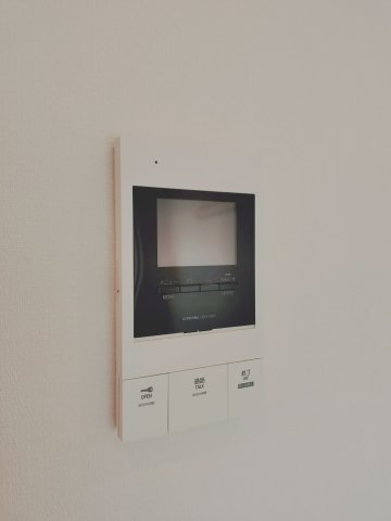 セキュリティ　TV付きインターホンでセキュリティ面も安心です