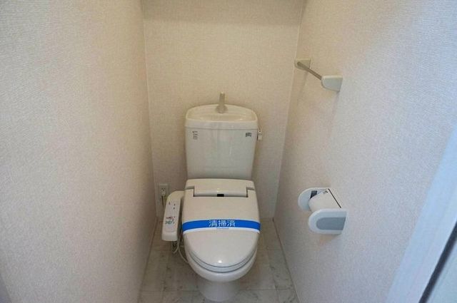 ＪＲ身延線 入山瀬駅 徒歩6分 2階建 築19年のトイレ写真