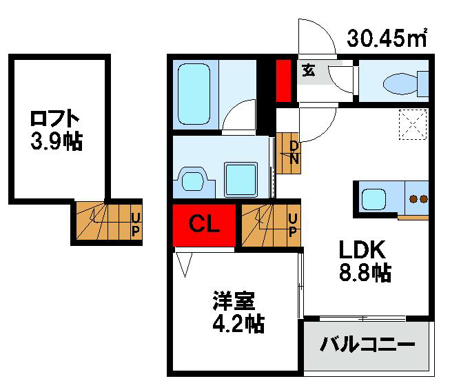 Bears03の間取り写真