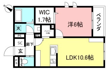 京王線 聖蹟桜ケ丘駅 徒歩12分 2階建 築11年の間取り写真