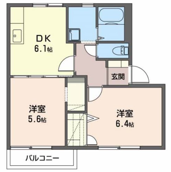 グリーンライフ平城の間取り写真