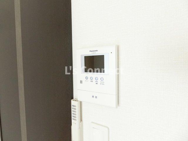 セキュリティ　突然の来客もＴＶモニターホンでしっかり確認。