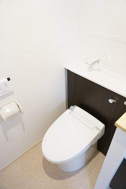 ＪＲ川越線 日進駅 徒歩7分 4階建 築11年のトイレ写真