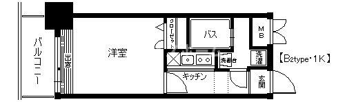 エステートモア西公園の間取り写真