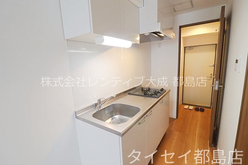 地下鉄谷町線 関目高殿駅 徒歩5分 7階建 築8年のキッチン写真