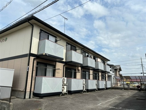 建物外観　ローズガーデンＤ・軽量鉄骨造