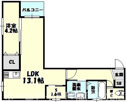 地下鉄空港線 福岡空港駅 徒歩13分 5階建 築5年の間取り写真