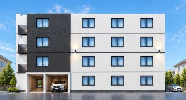 建物外観　地下東西線「新さっぽろ」徒歩約5分♪