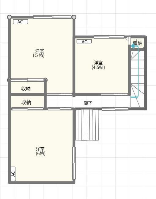 中央4丁目戸建てAの外観写真