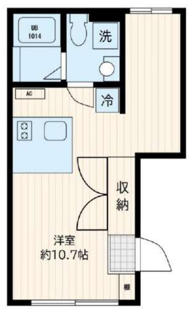 都営三田線 板橋本町駅 徒歩3分 4階建 築5年の間取り写真