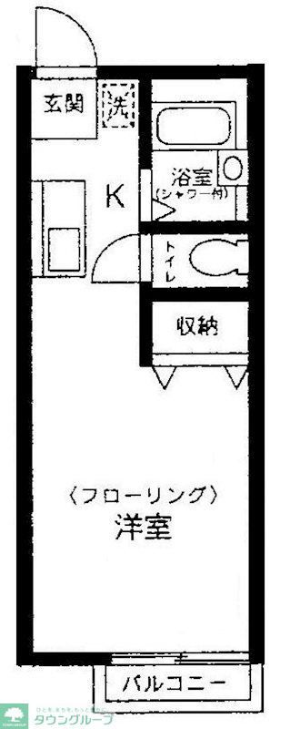 オークエステートの間取り写真