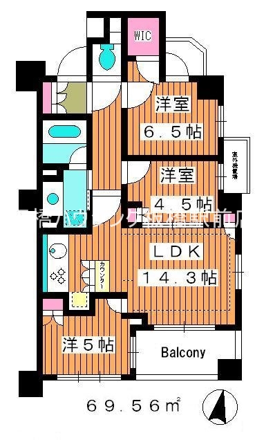 パークハウス練馬春日町の間取り