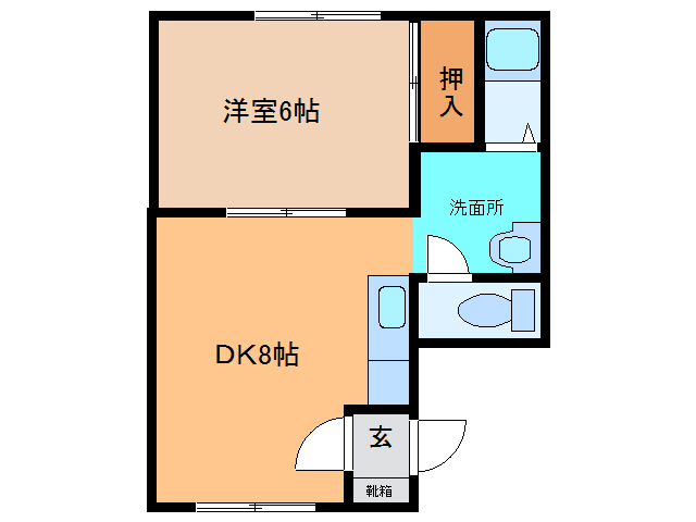 コーポグローバル_間取り_0