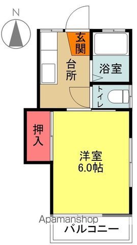 コーポアシストVIIIの間取り写真