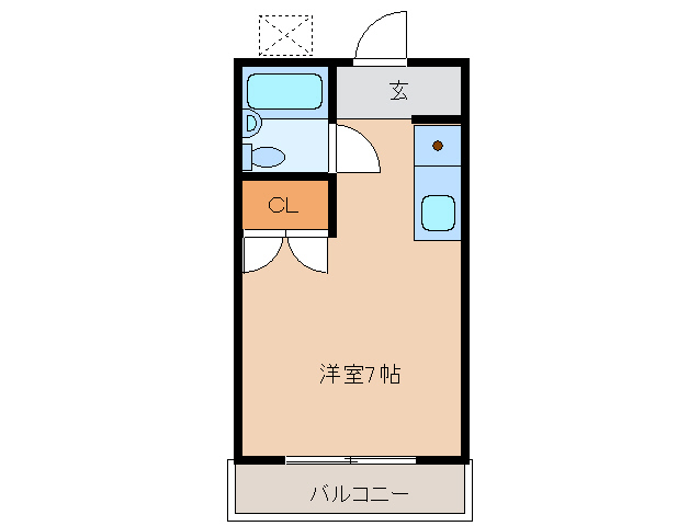 ワールド北鹿島の間取り