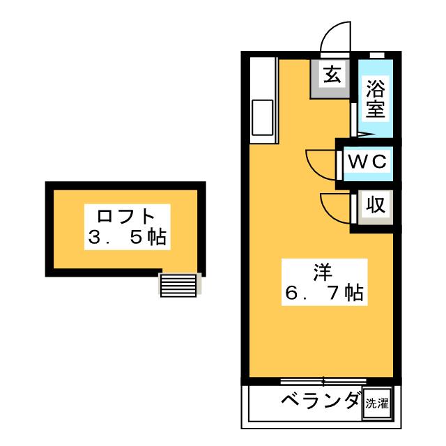 メゾンサンテの間取り